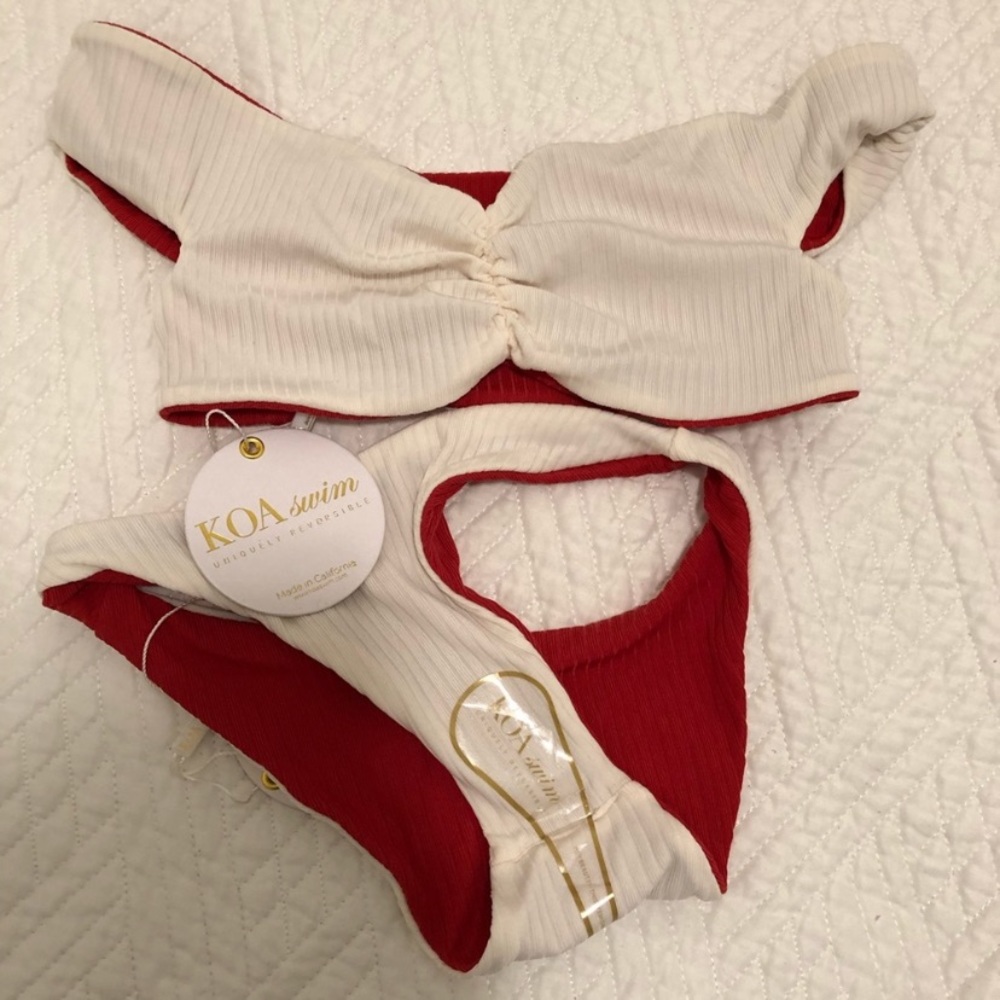 KOA NWT Catalina XS swimsuit Reversible - Picture 5 of 6